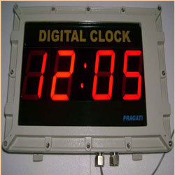Manufacturers Exporters and Wholesale Suppliers of Flameproof Digital Clock Dombivli Maharashtra